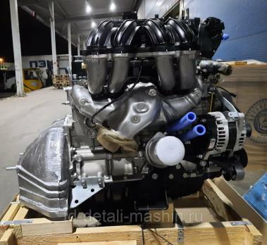 Двигатель УМЗ A274 evotech ГАЗель Некст Евро 4 (теплообменник, чугунный блок) Оригинал ГАЗ А274.1000402-130