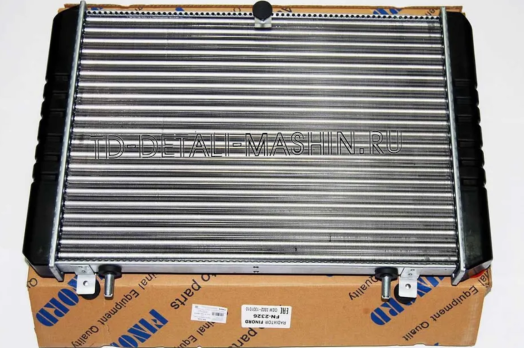 Радиатор охлаждения ГАЗель (с 1999 г.в) 3-х ряд. (алюм) под рамку Finord 3302-1301010