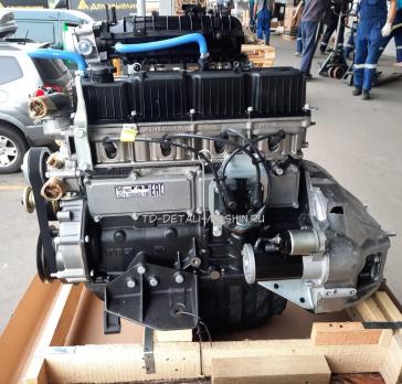 Двигатель Эвотек 274 ГАЗель Бизнес Евро-4, (чугунный блок) теплообменник без датчика фазы А274.1000402-160